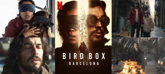 Bird box Barcelona : Mario Casas vous fait découvrir une Barcelone cauchemardesque